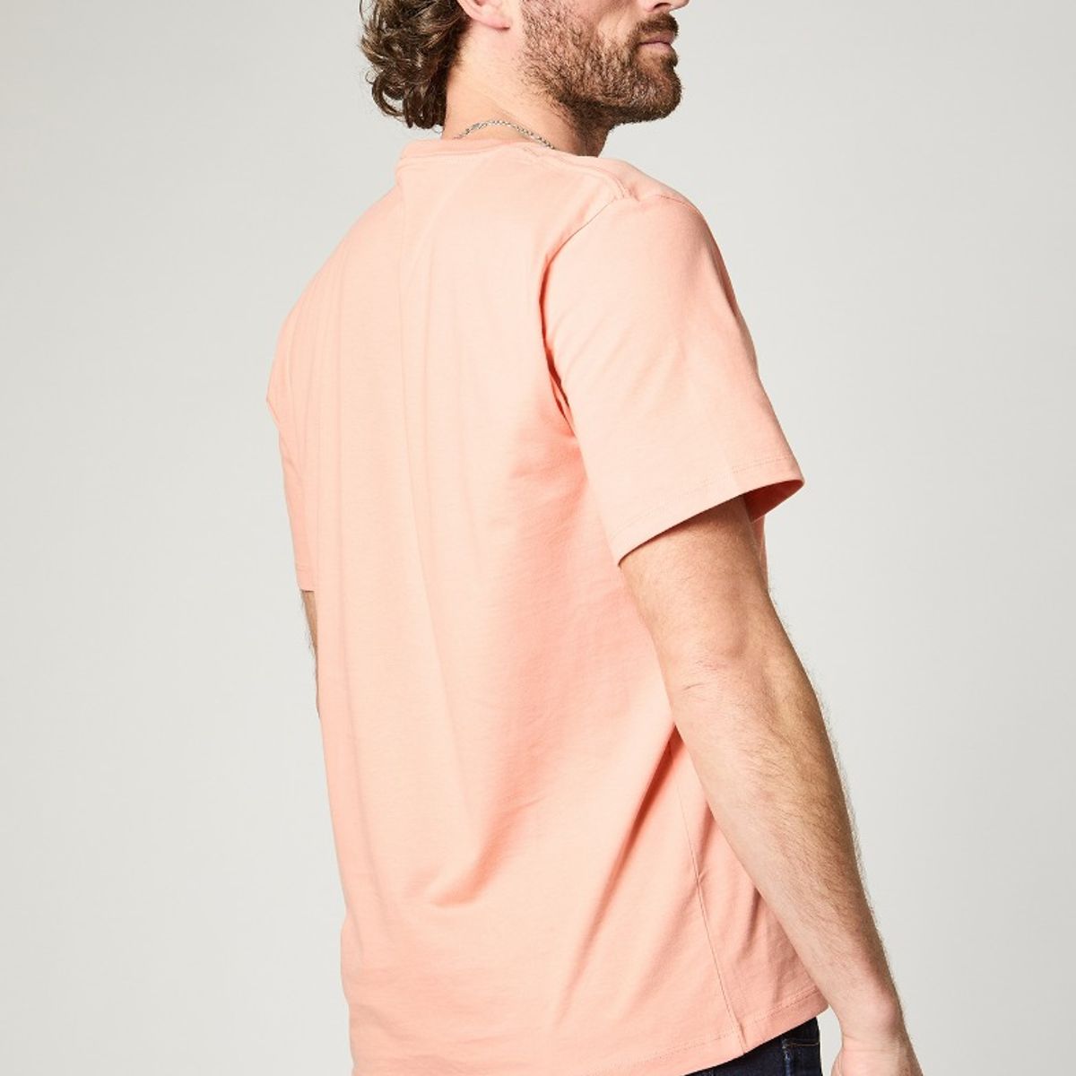 WRANGLER - Polera Hombre Wrangler Jeans Naranjo