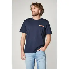 WRANGLER - Polera Hombre Jeans Navy