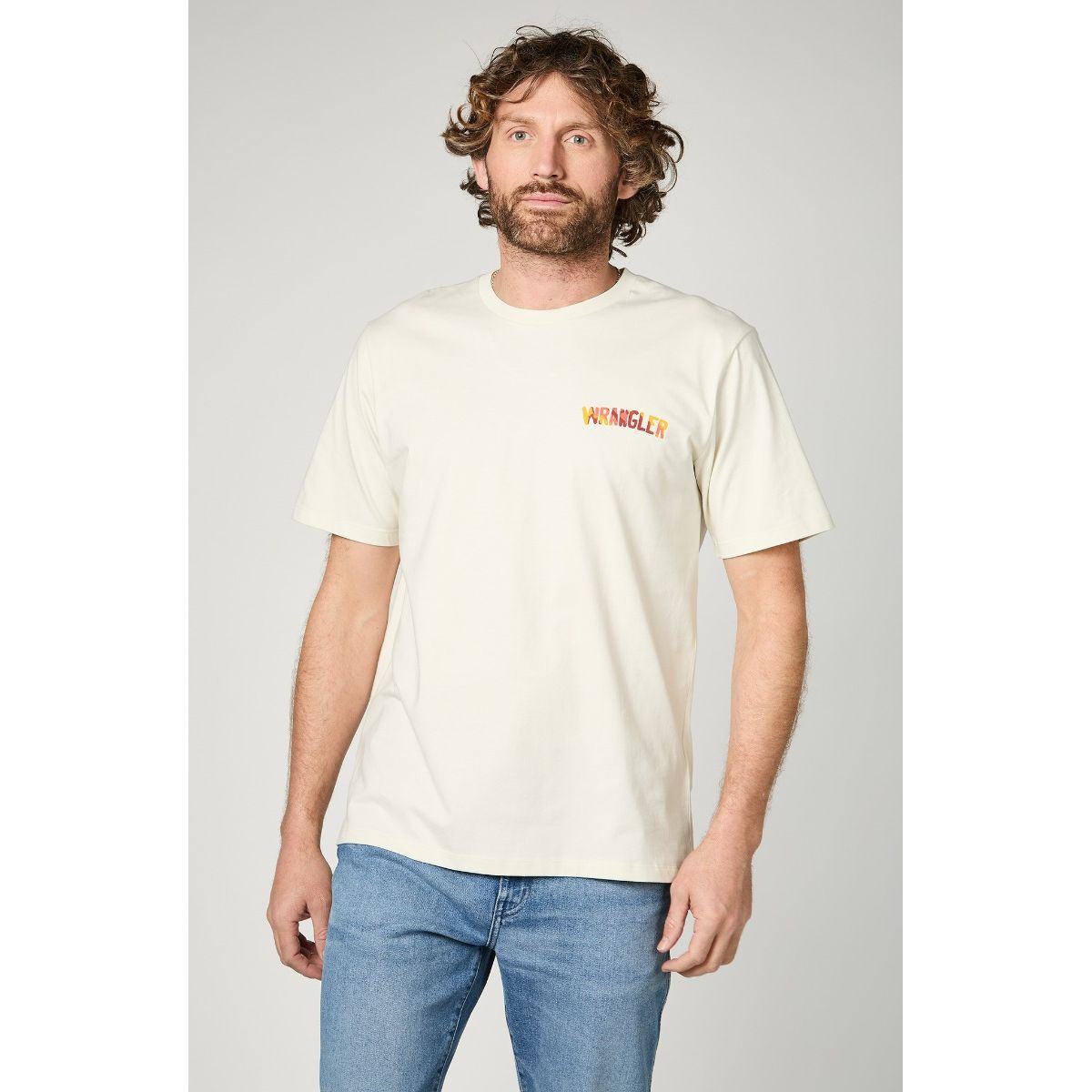 WRANGLER - Polera Hombre Graphic Tee White