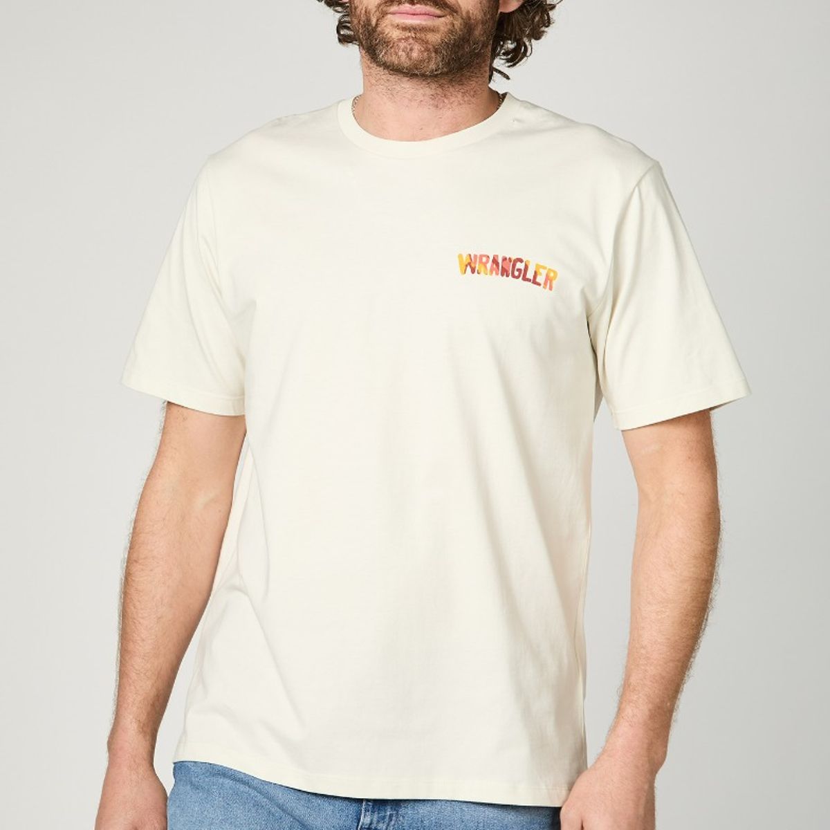 WRANGLER - Polera Hombre Graphic Tee White