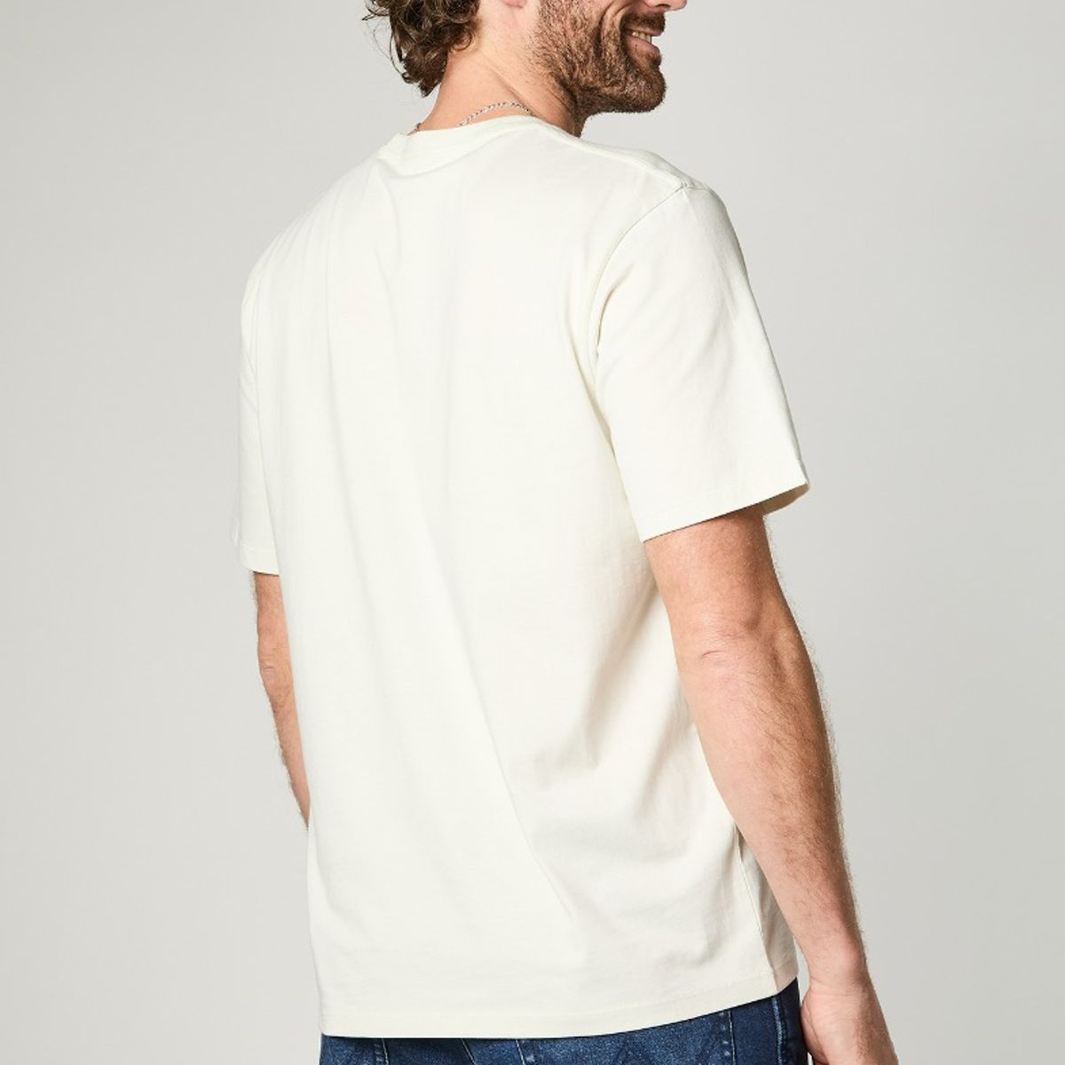 WRANGLER - Polera Hombre Logo Tee White