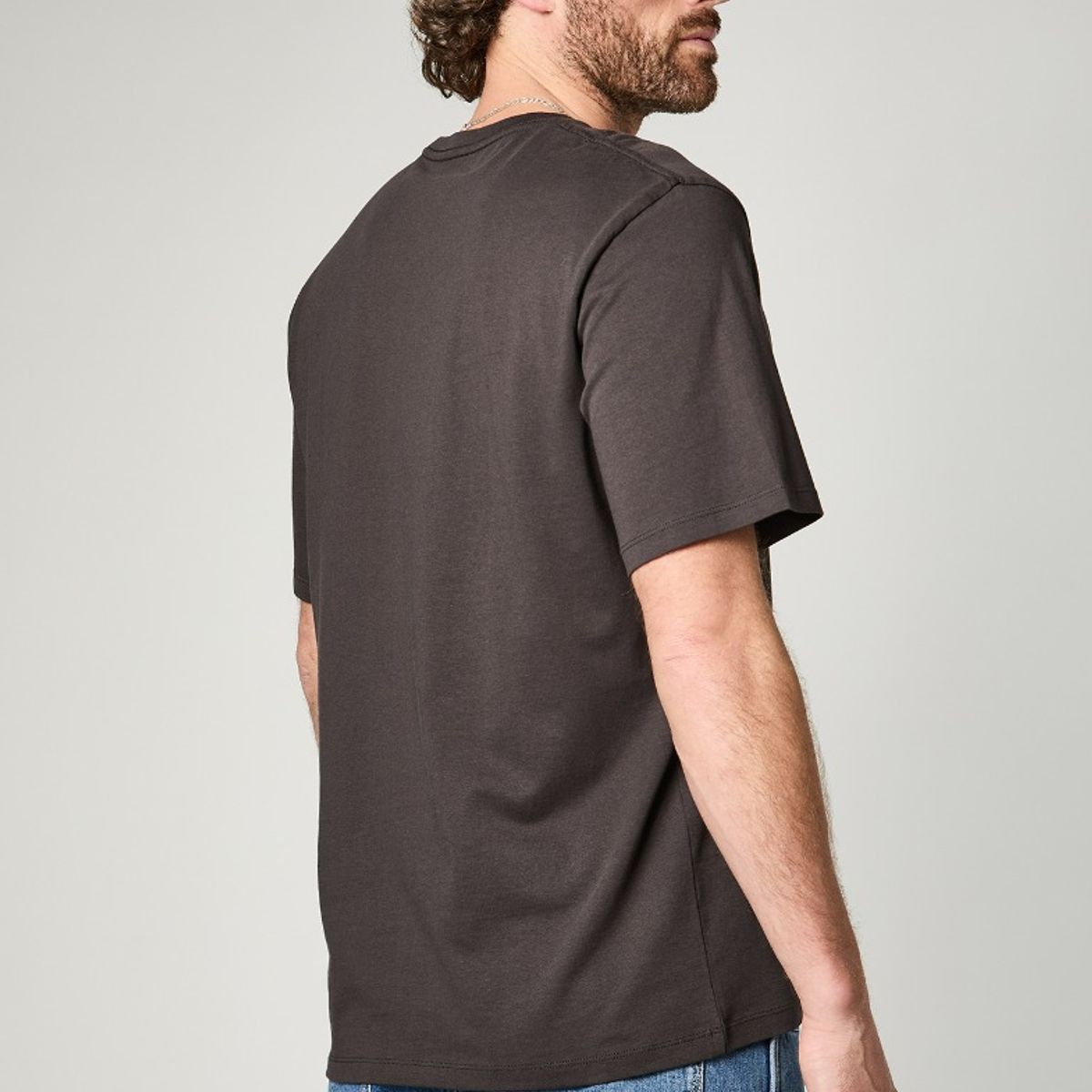 WRANGLER - Polera Hombre Logo Tee Black