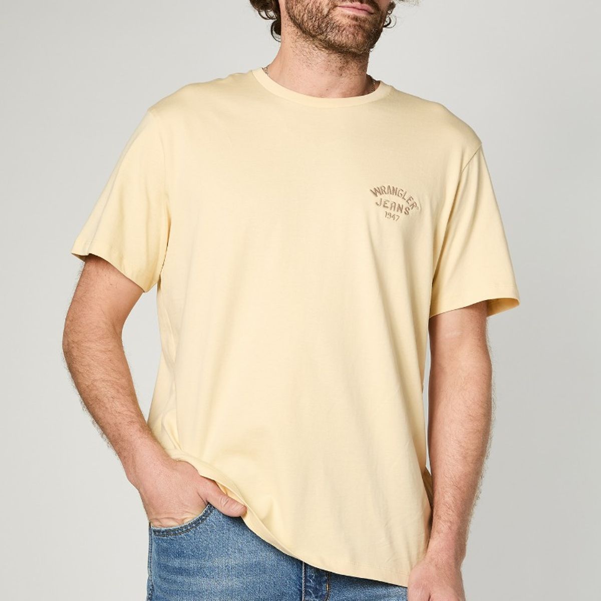 WRANGLER - Polera Hombre Logo Tee Amr