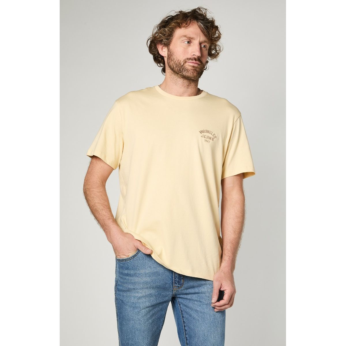 WRANGLER - Polera Hombre Logo Tee Amr