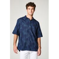 Camisa Hombre Spocket Indigo