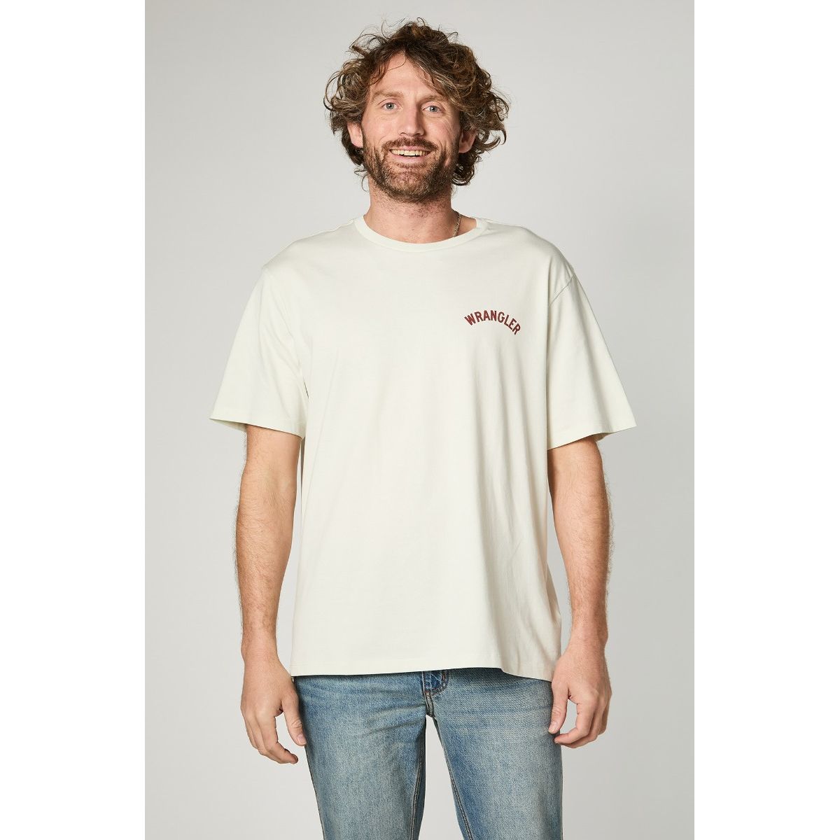 WRANGLER - Polera Hombre Graphic Tee White