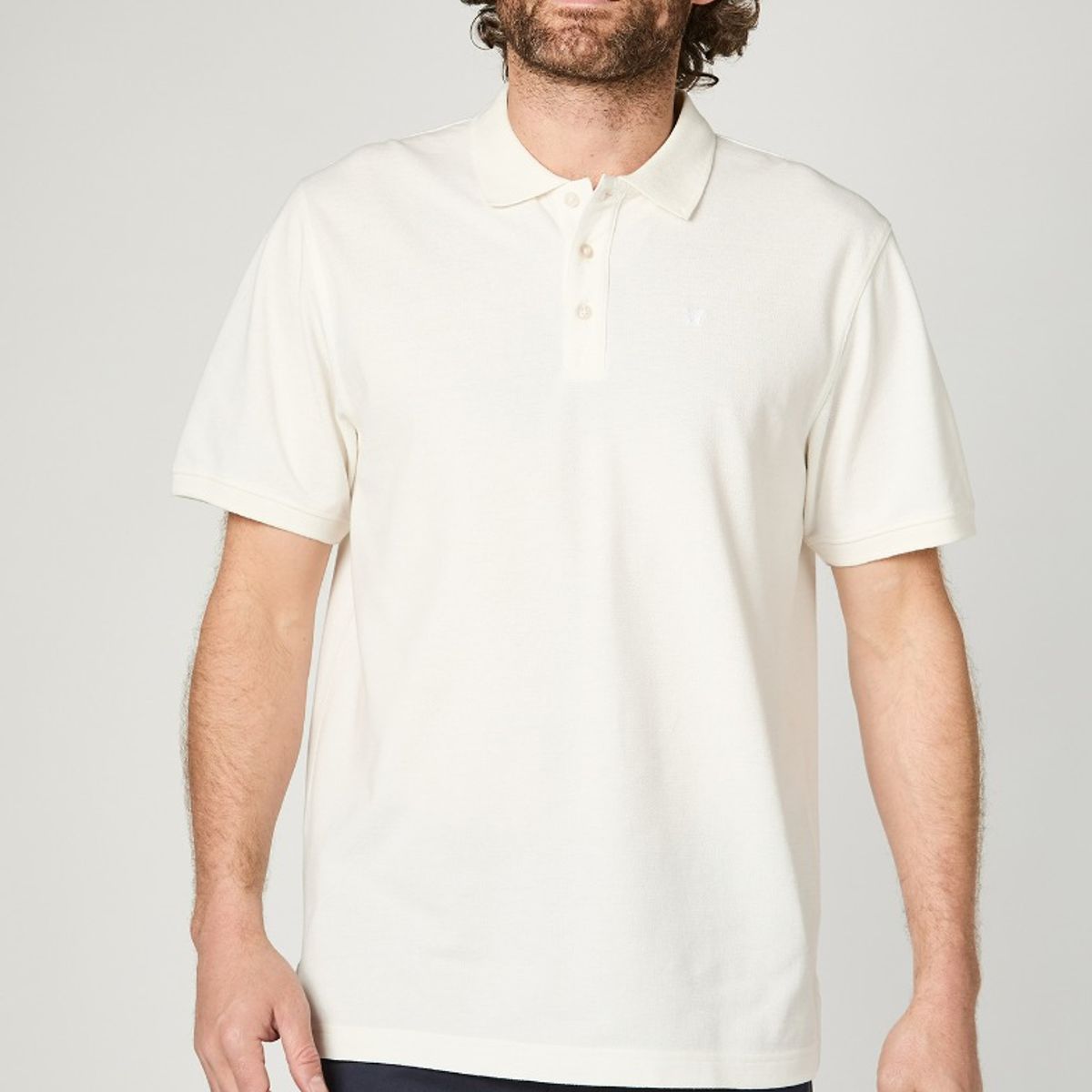 WRANGLER - Polera Hombre Polo Regular White
