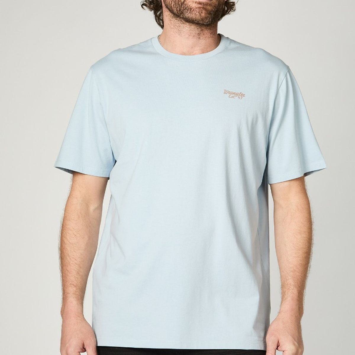 WRANGLER - Polera Hombre Fashion Celeste