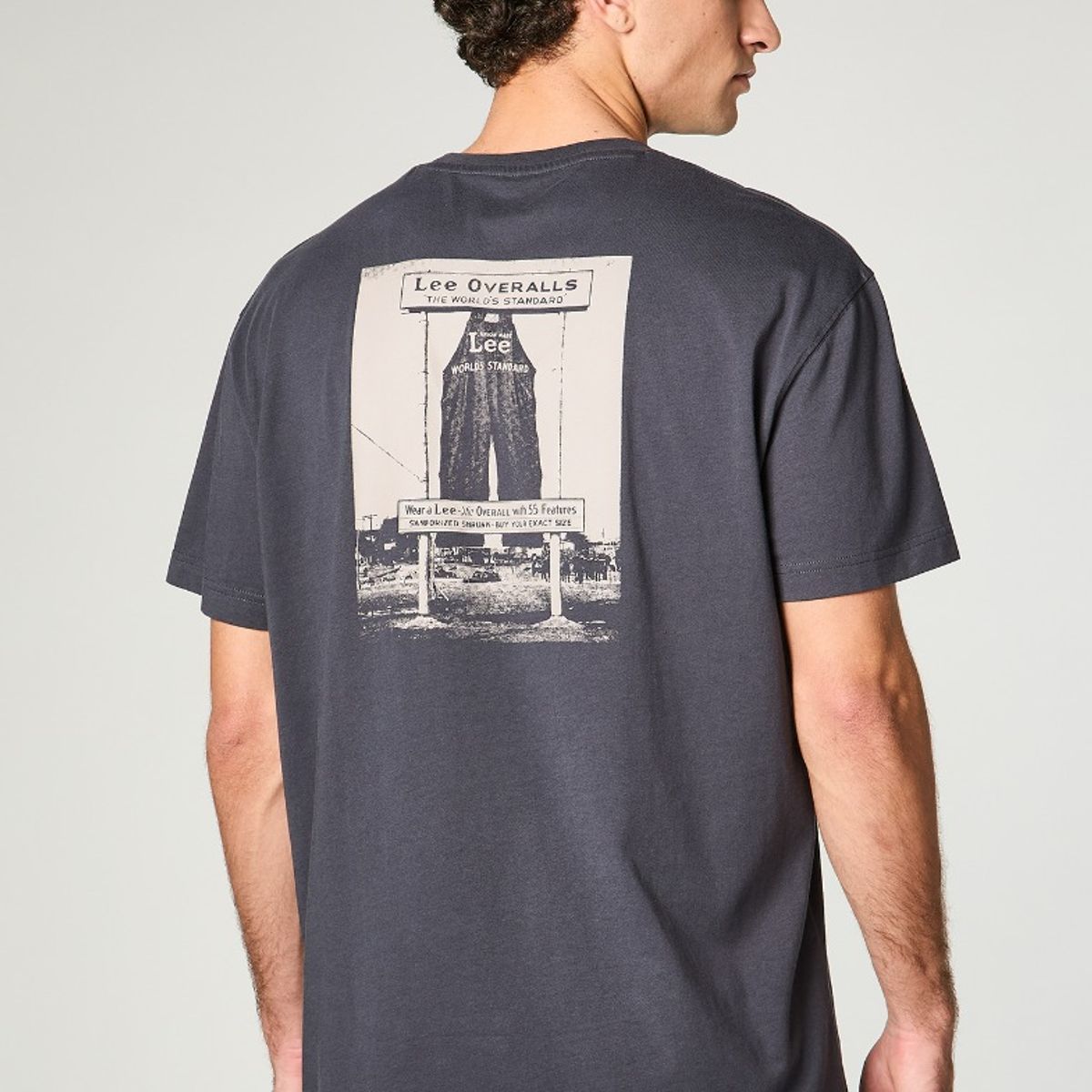 LEE - Polera Hombre Oversized Lee Overalls