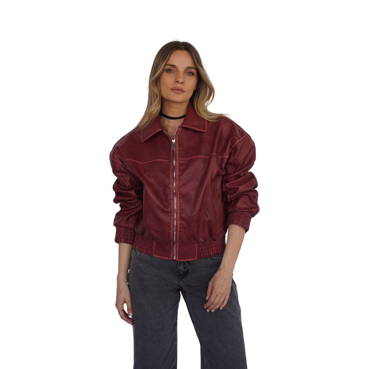 DIVINO JEANS - Chaqueta Maite III Roja Divino Jeans