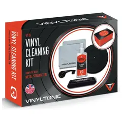 GENERICO - KIT LIMPIEZA DE VINILOS EN CAJA DE LATA (VINYLTONIC)