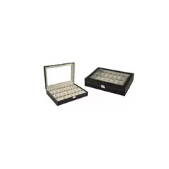 GENERICO - Caja Organizador Relojes Estuche Relojeria 24pcs