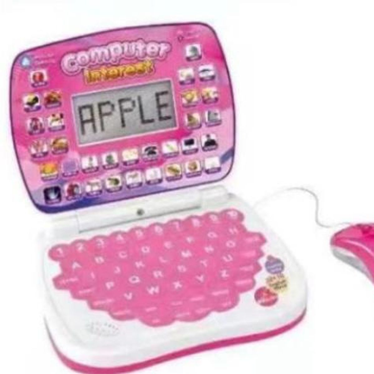 GENERICO - Computador Juguete Infantil Educativo Regalo Para Niños Rosa