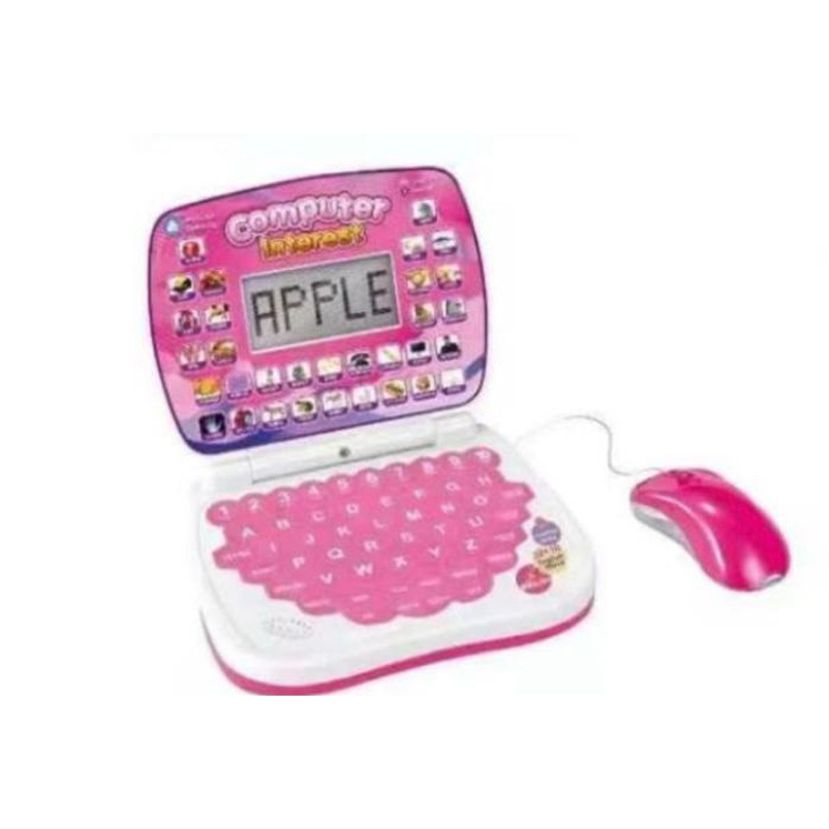 GENERICO - Computador Juguete Infantil Educativo Regalo Para Niños Rosa