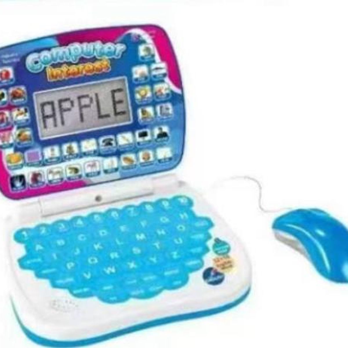 GENERICO - Computador Juguete Infantil Educativo Regalo Para Niños Azul