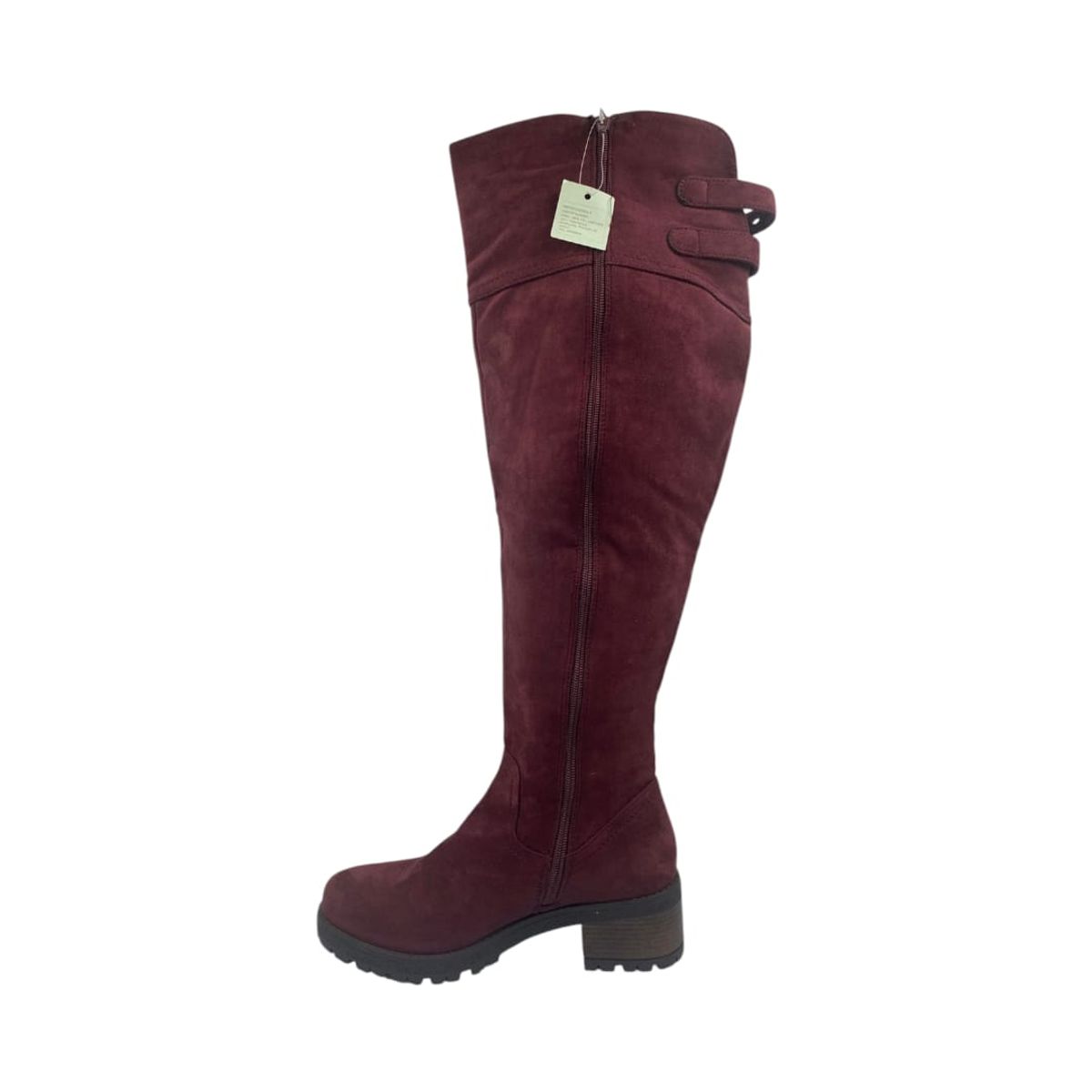 HERIEL - Bota Burdeos Taco Mujer