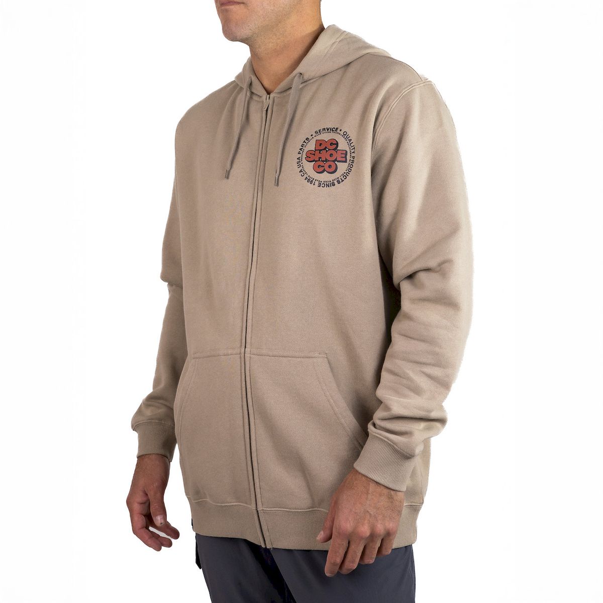 DC SHOES - Poleron Hombre Fine Goods Zh Café Dc Shoes