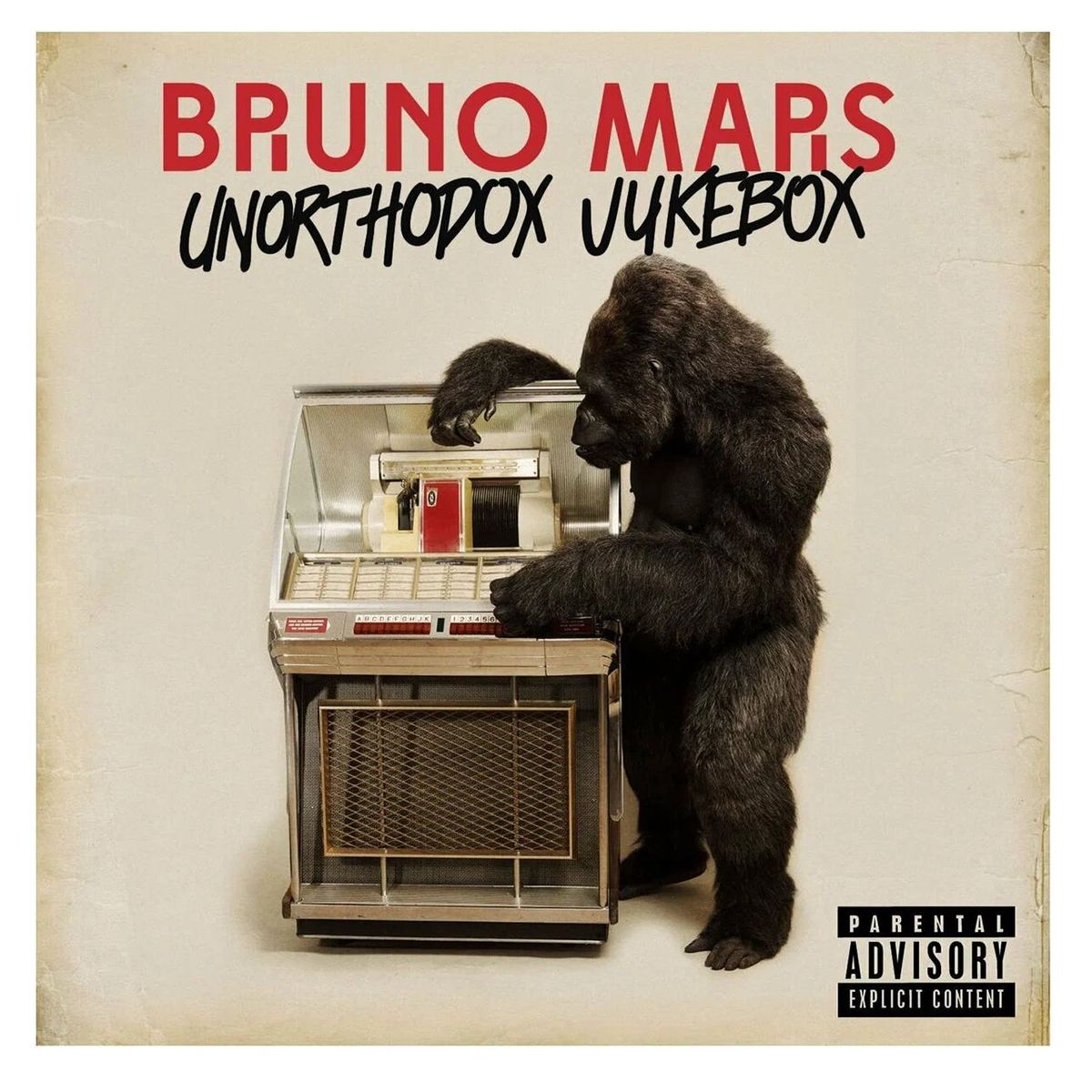 GRUPO LASER DISC - CD Bruno Mars Unorthodox Jukebox 1CD