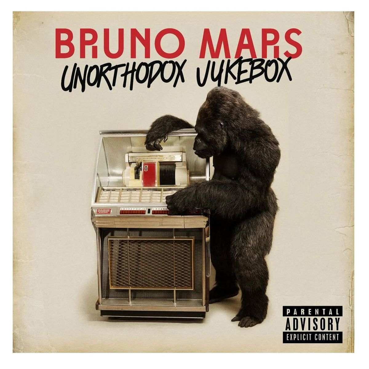 GRUPO LASER DISC - CD Bruno Mars Unorthodox Jukebox 1CD