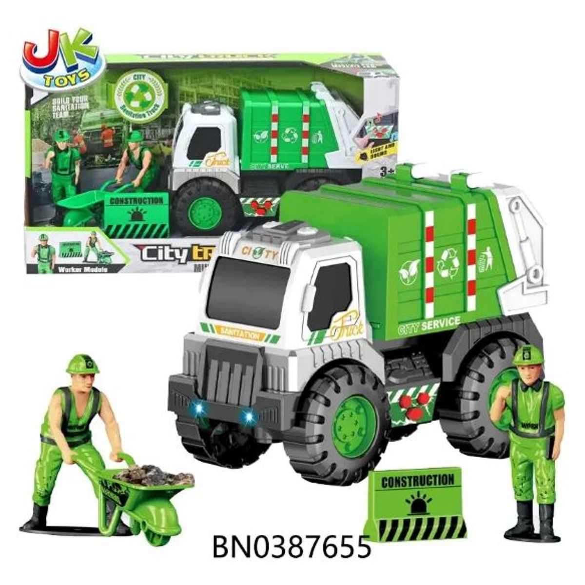 GENERICO - Juguete Camión De Basura Multifuncional