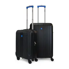 GENERICO - Pack 2 maletas S+M Olympia 10k y 20k negra-azul