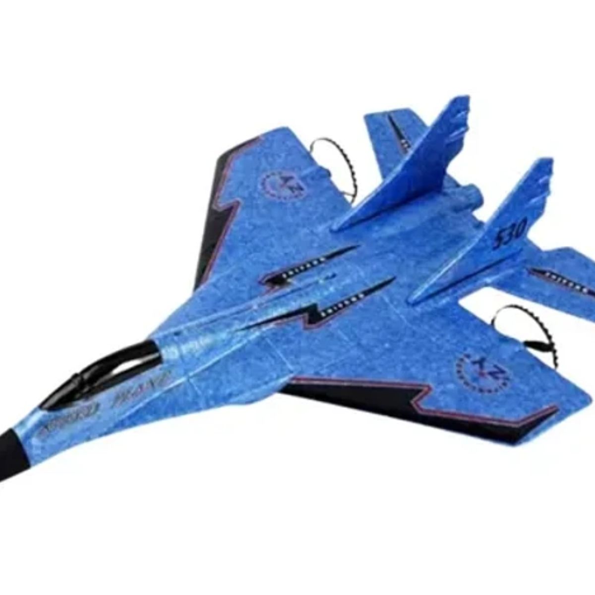 GENERICO - Avión A Control Remoto Planeador Acrobático 530 AZUL/ROJO