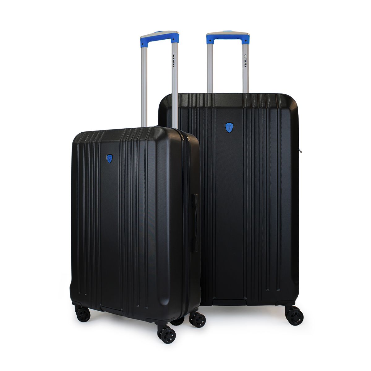 GENERICO - Pack 2 maletas M+L Olympia 20k y negra-azul