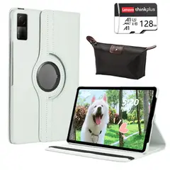 LENOVO - Tablet M11 8GB+128GB WiFi y Funda -Blanco Y 128GB memoria