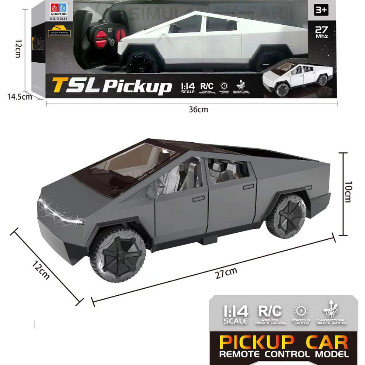 TOYNG - Juguete Auto Tsl R/C - Toyng