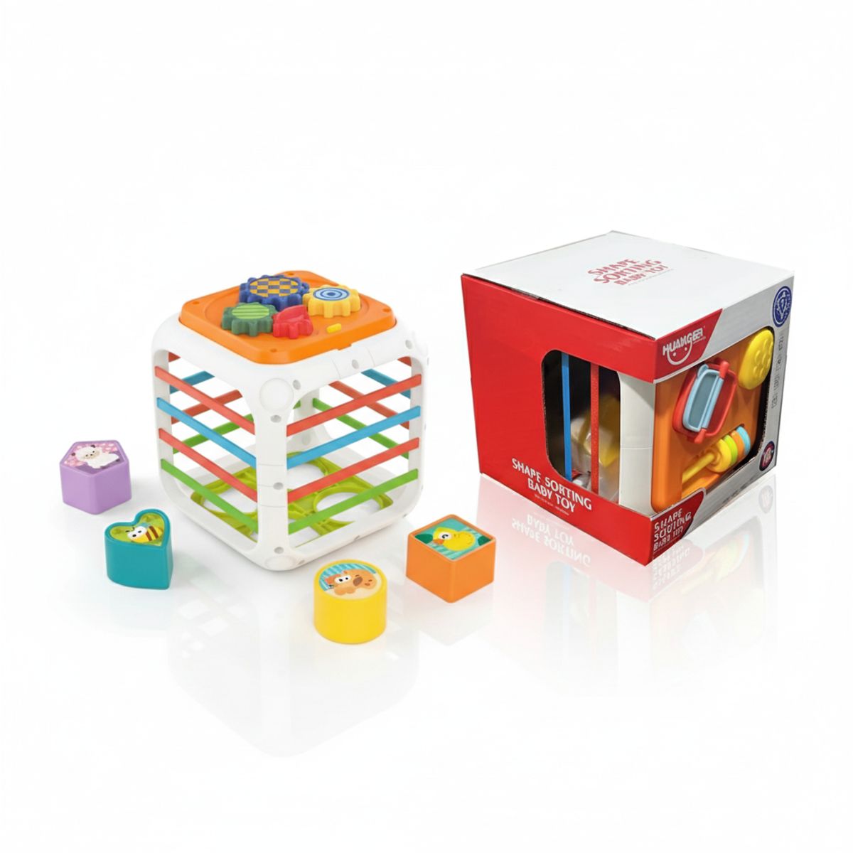 TOYNG - Juguete Cubo Didactico Sensorial - Toyng