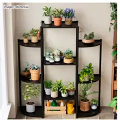 ANGELES DEL HOGAR - Estante para Plantas Multiples Niveles