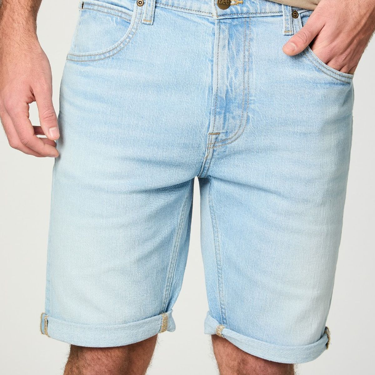 LEE - Short Hombre 5Pocket Celeste