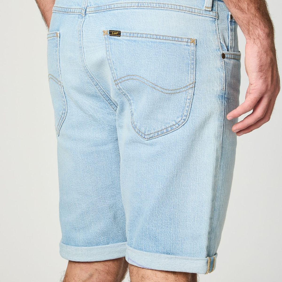 LEE - Short Hombre 5Pocket Celeste