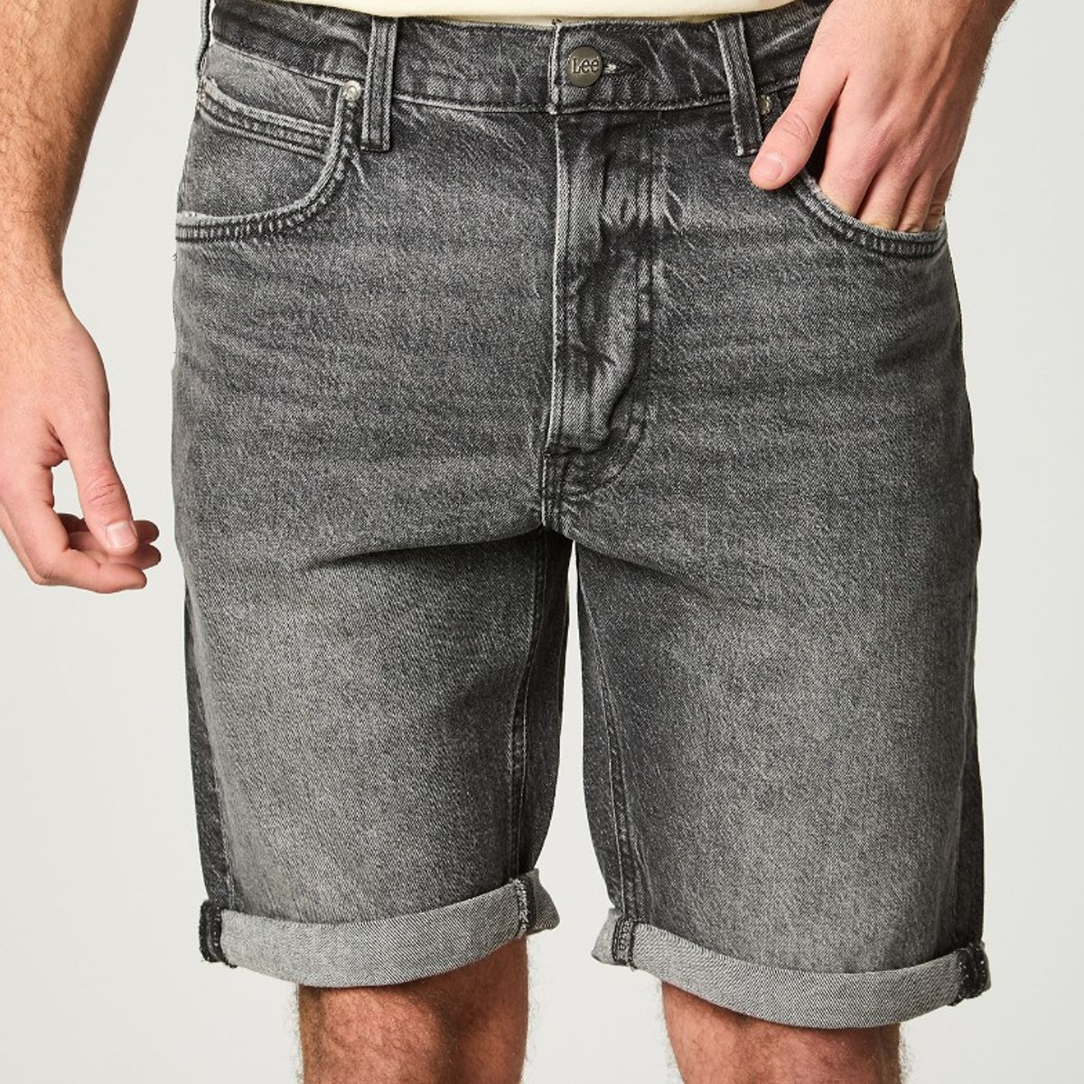 LEE - Short Hombre 5Pocket Gris