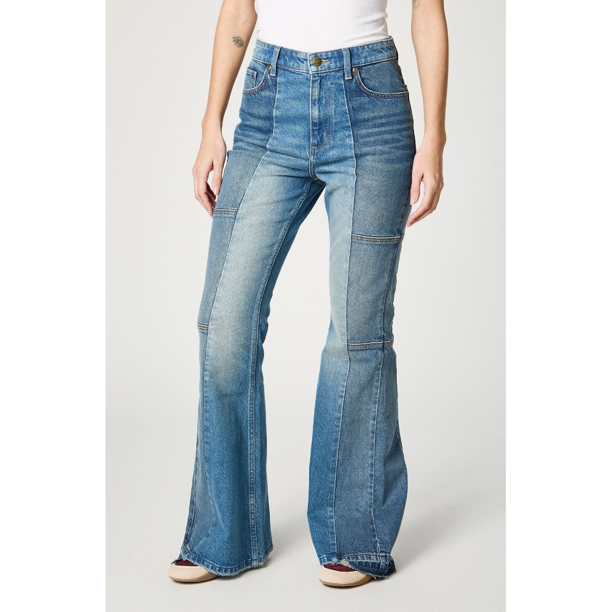 LEE - Jeans Mujer Flare Azul