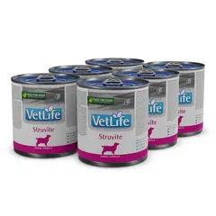 VETLIFE - Pack 6 Latas – Alimento Vet Life Struvite Perro 300gr