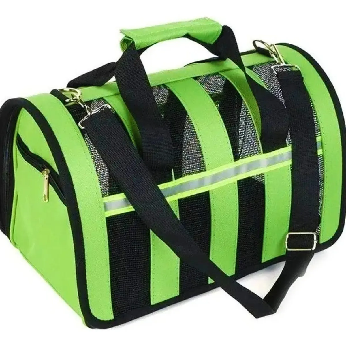 IMPORTCLICK - Bolso Transporte Mascotas Verde 34x24x23 CM
