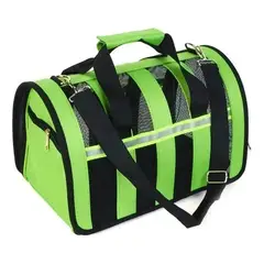 IMPORTCLICK - Bolso Transporte Mascotas Verde 34x24x23 CM