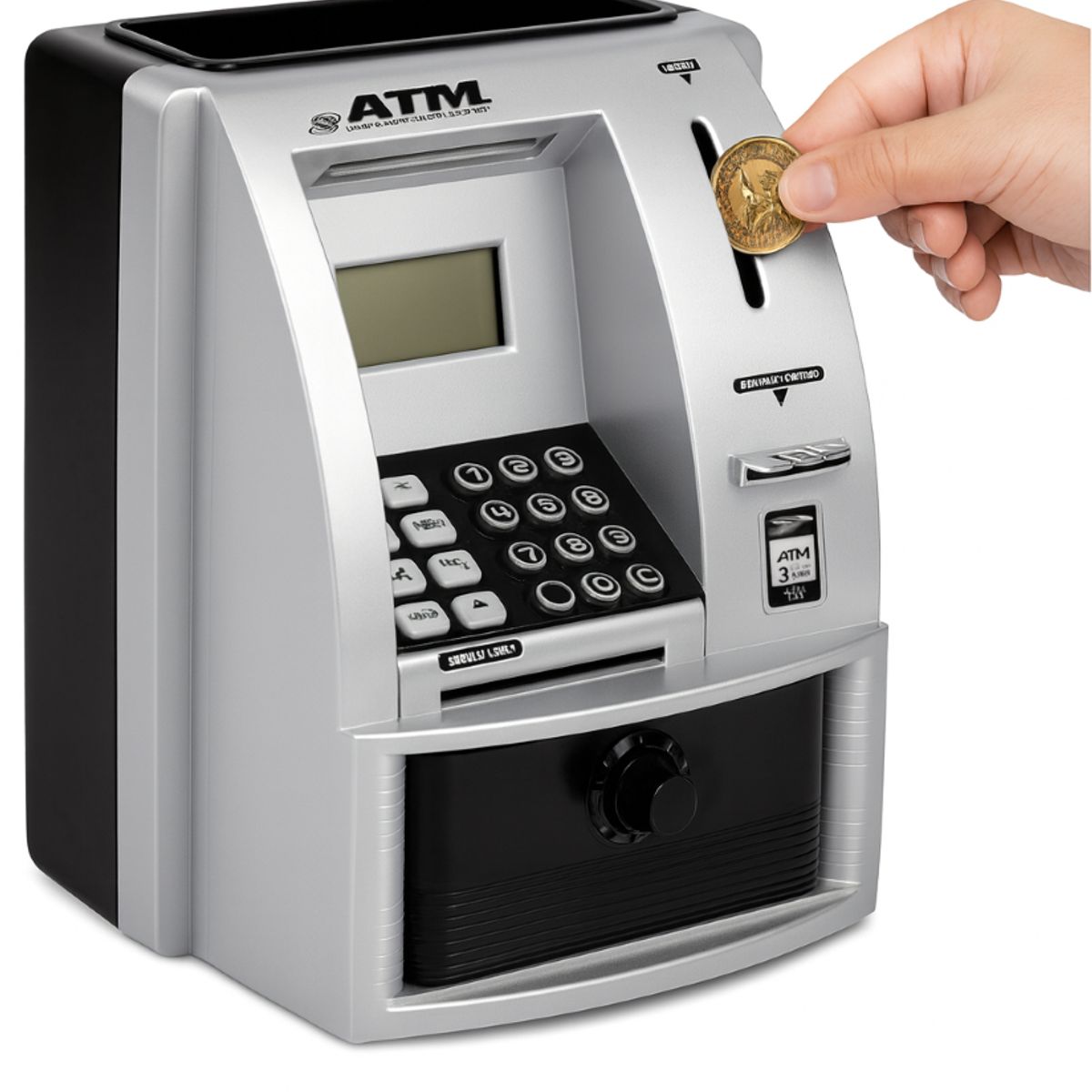 GENERICO - Cajero Automático ATM Alcancia Inteligente Para Niños
