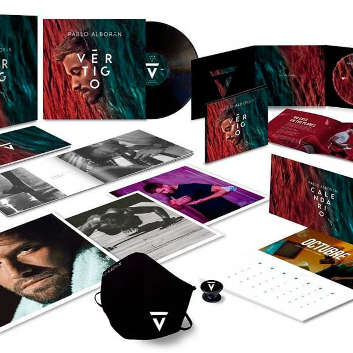 GRUPO LASER DISC - CD Pablo Alboran Vertigo 1CD Cofre Box