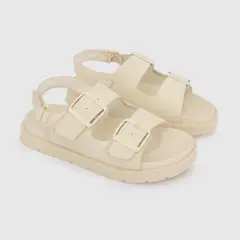 COLLOKY - Sandalia de Vestir Amarilla de Niña talla 28 a 38
