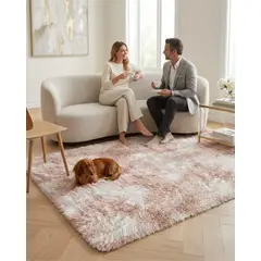 GENERICO - Alfombra Shaggy Peluda Extra Suave VERANO / INVIERNO 180 x 200 cm