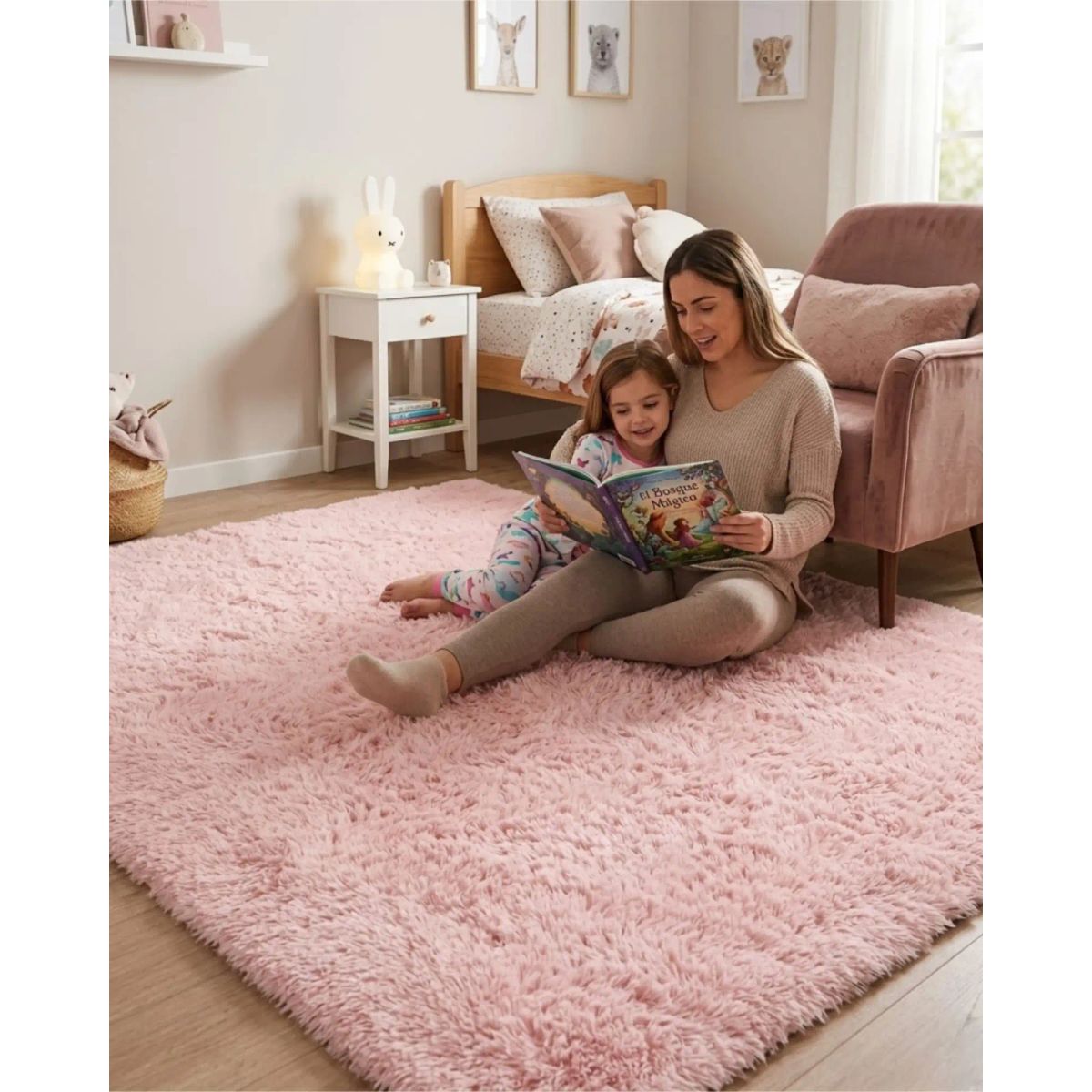 GENERICO - Alfombra Shaggy Peluda Extra Suave VERANO / INVIERNO 300 x 200 cm