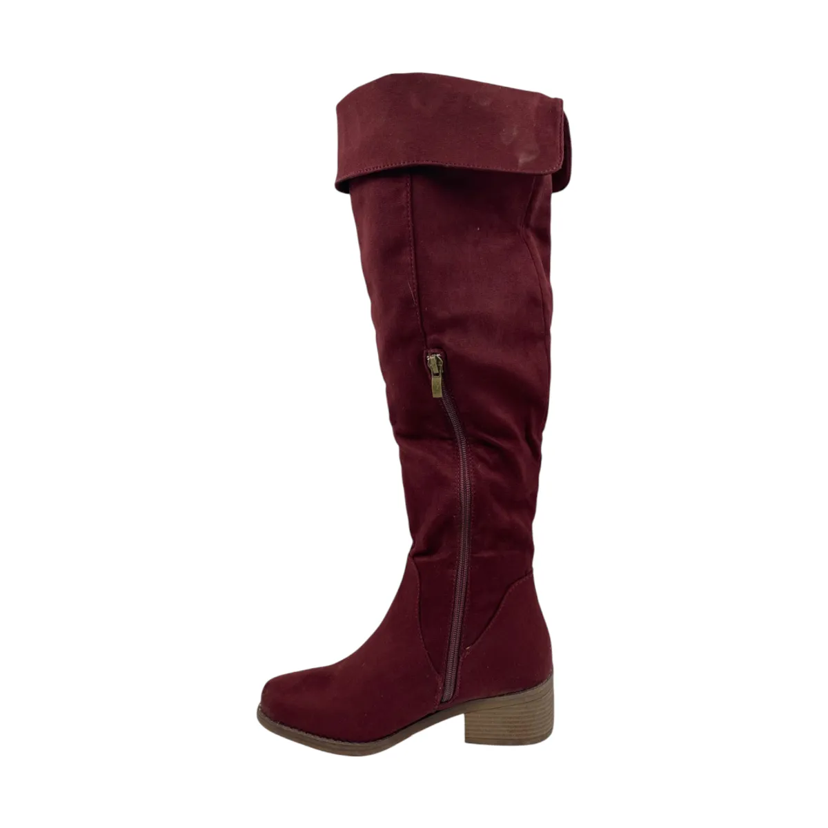 HERIEL - Bota Burdeos Taco Mujer