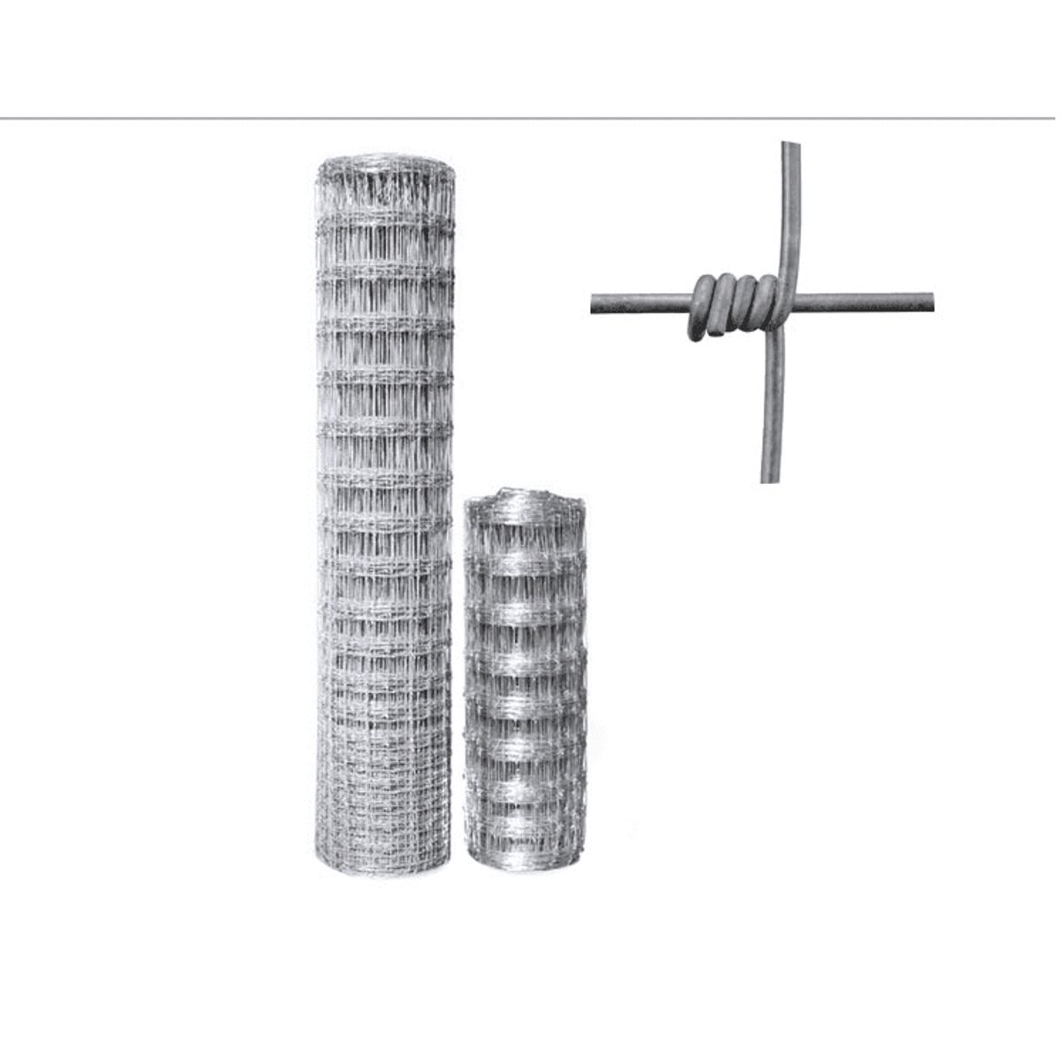 GENERICO - Malla ganadera 740 de acero galvanizado 1,0x100 m