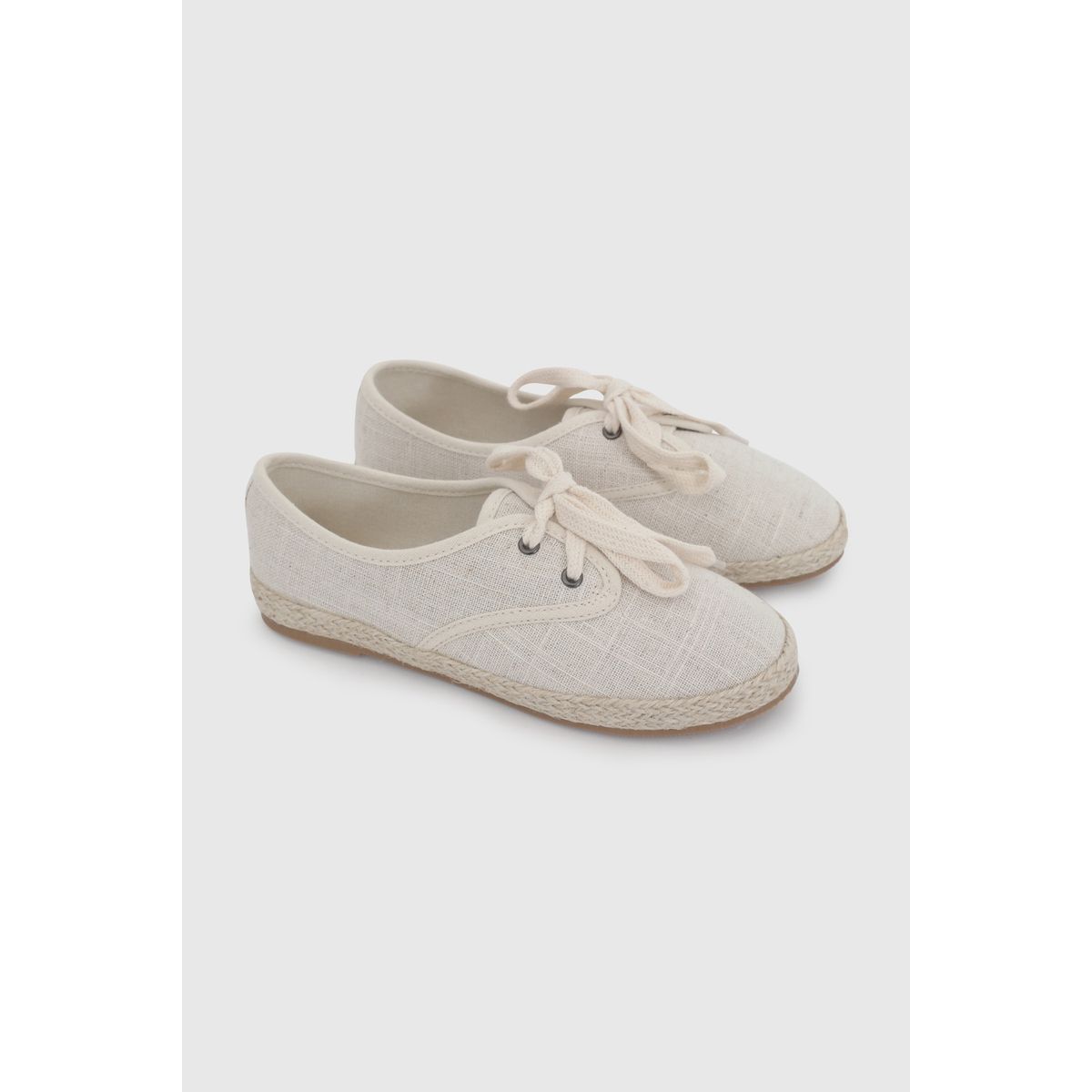 COLLOKY - Zapato de Niño Beige con Cordón