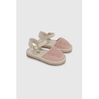 Alpargata de Niña Rosa Viejo con Hebilla