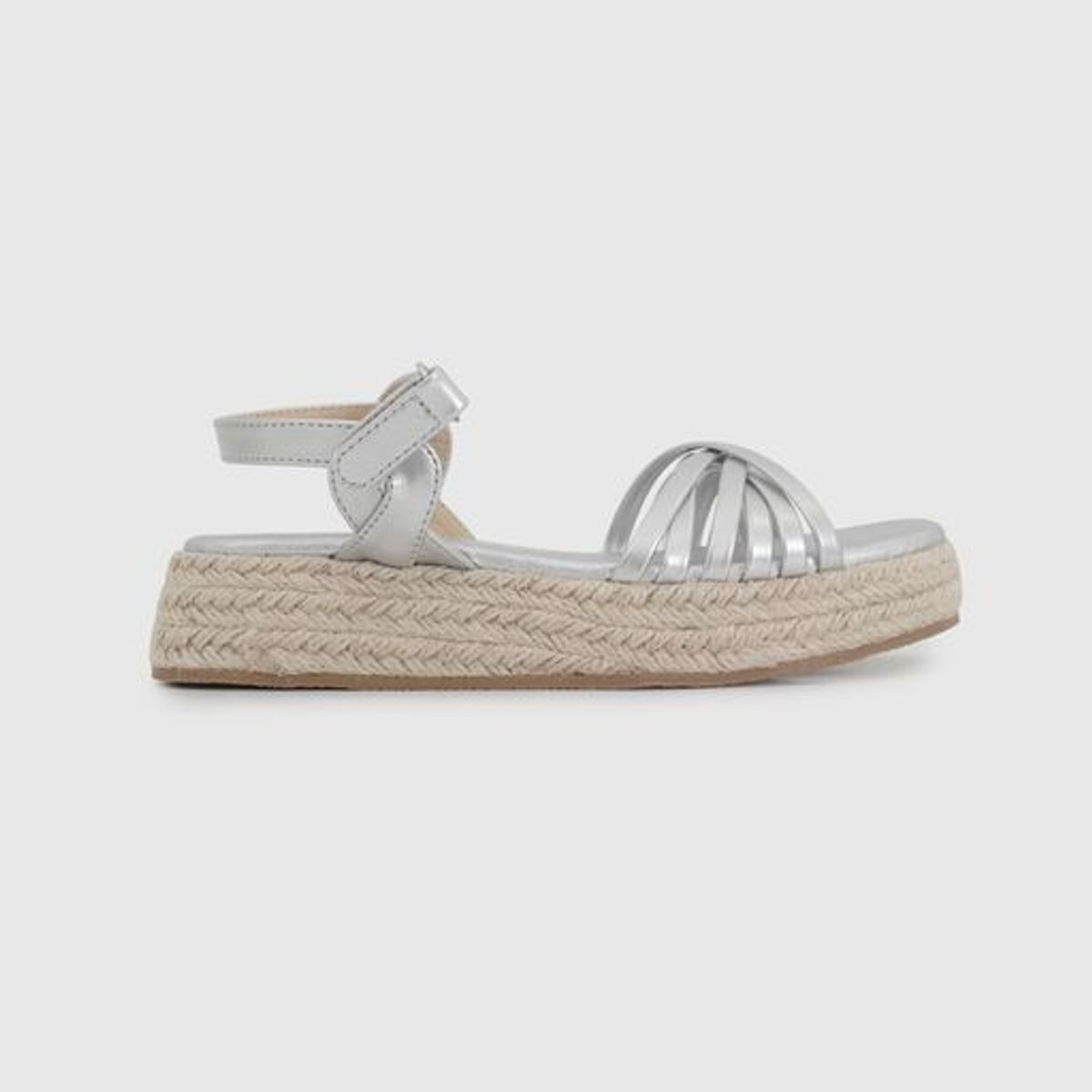 COLLOKY - Sandalia de Niña Negra con Velcro