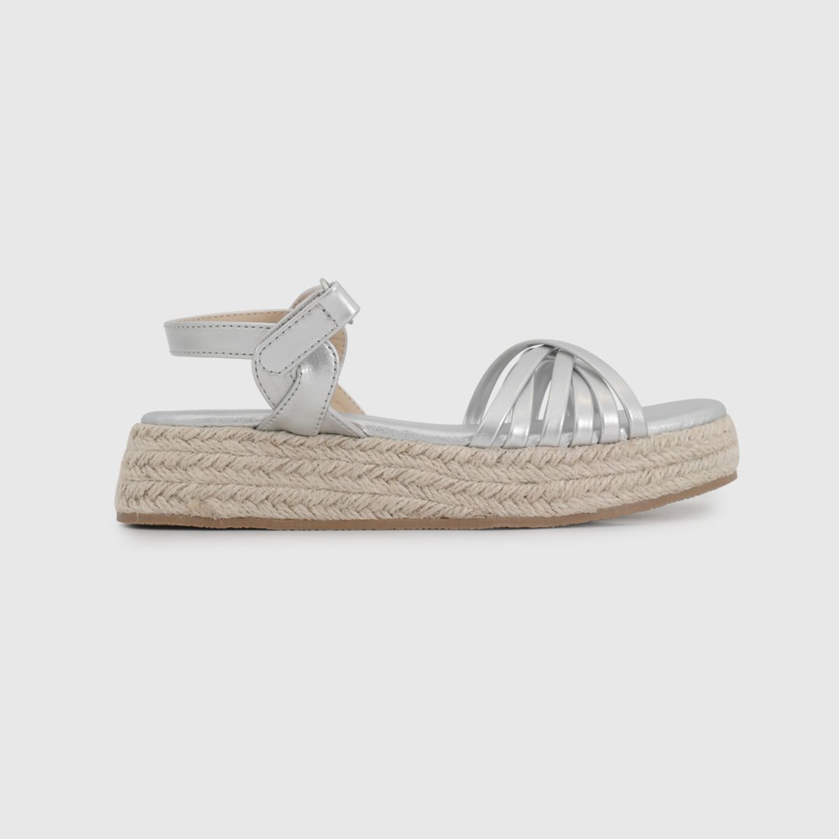 COLLOKY - Sandalia de Niña Negra con Velcro