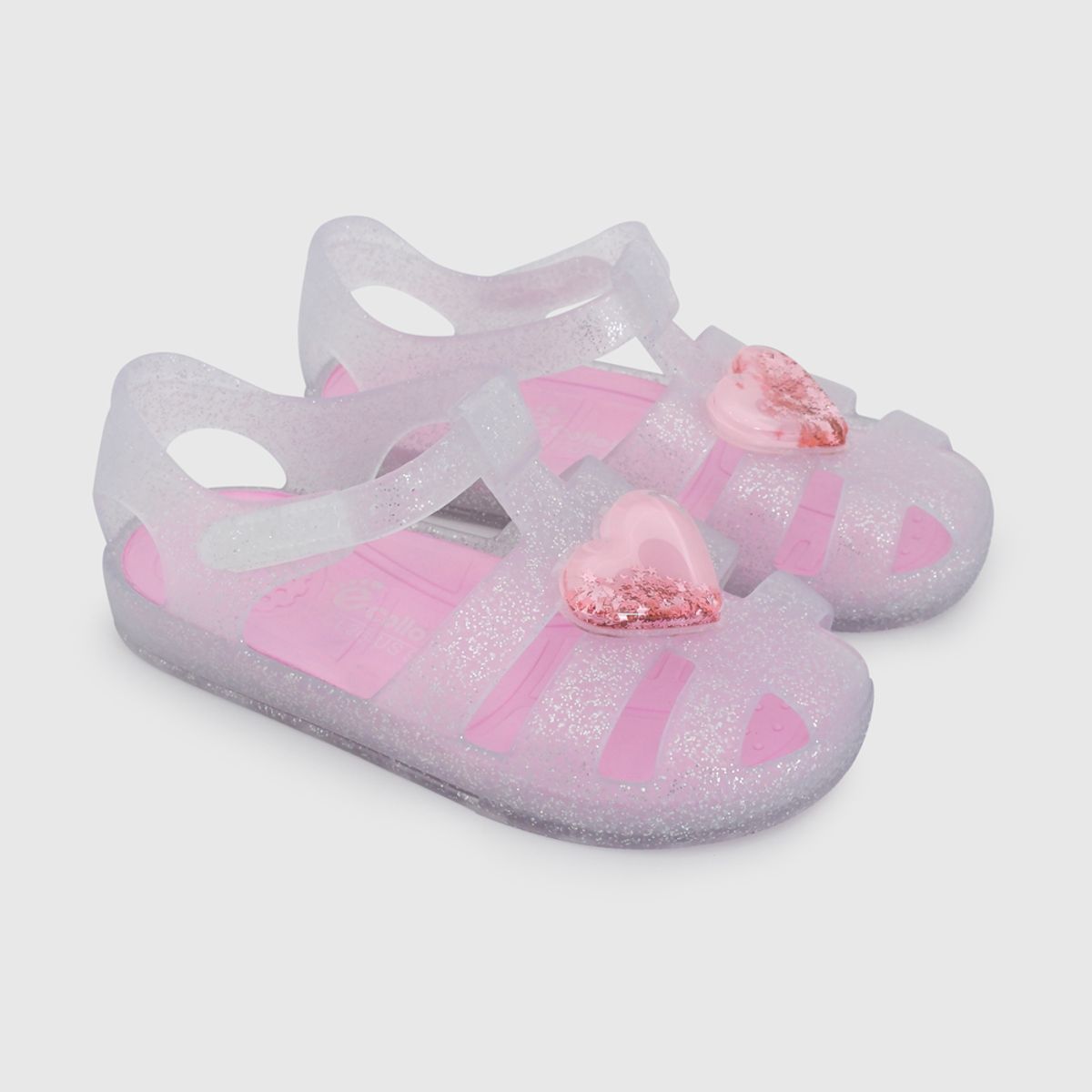 COLLOKY - Sandalia de Agua Blanca de Niña con Velcro